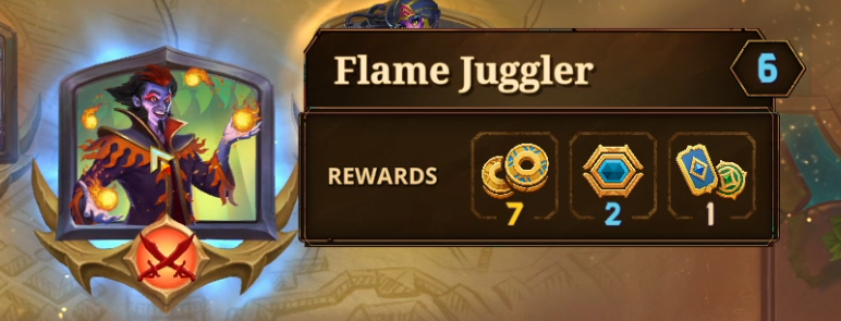 Bazaar Flame Juggler Lv 6