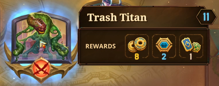 Bazaar Trash Titan Lv 11