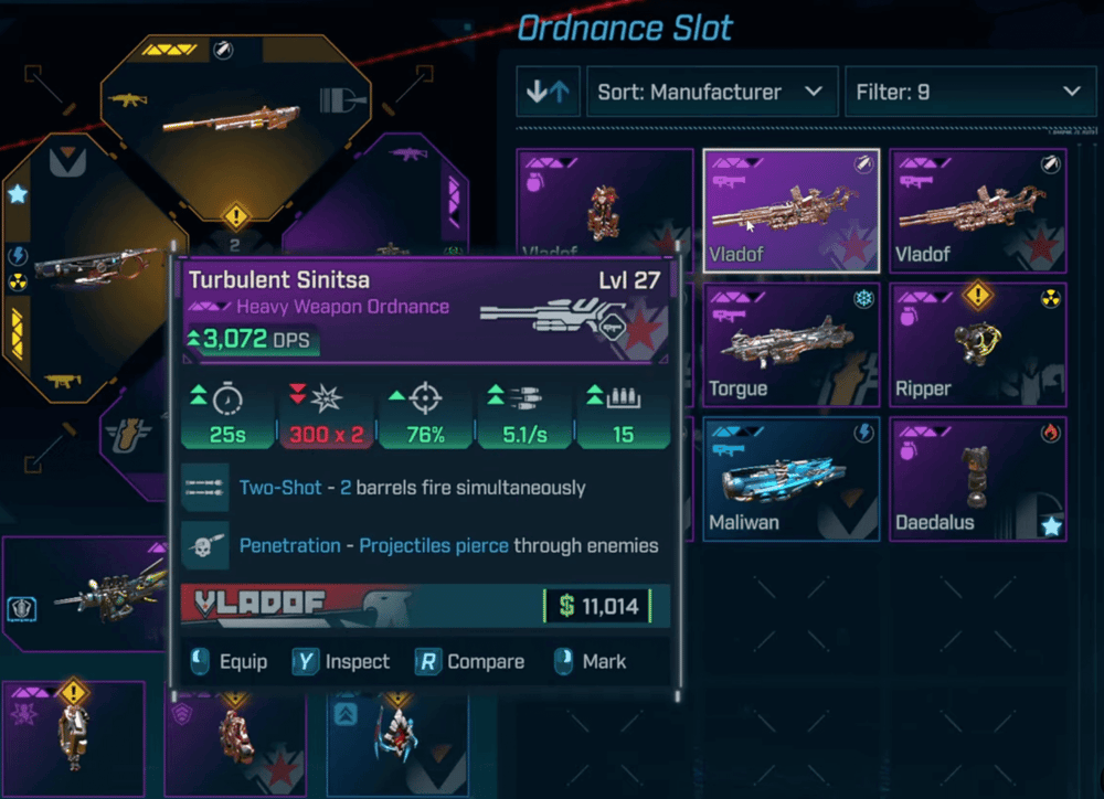 borderlands 4 equipment slot types