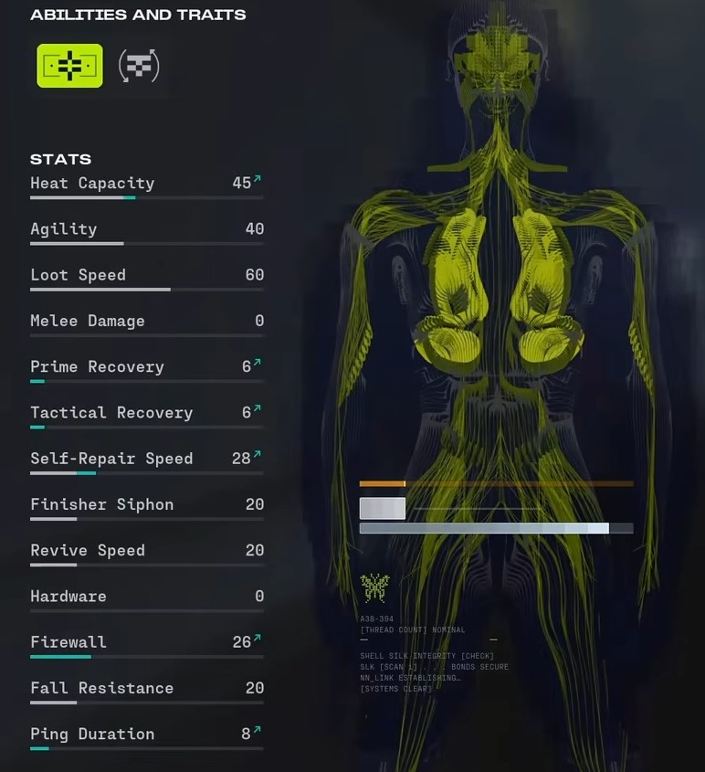 abilities and traits marathon