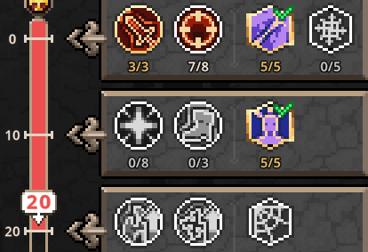 task bar hero hunter lvl 20 build