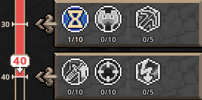 task bar hero hunter lvl 40 build