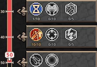 task bar hero hunter lvl 50 build