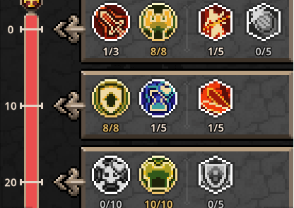 task bar hero knight lvl 30 build