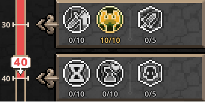 task bar hero knight lvl 40 build