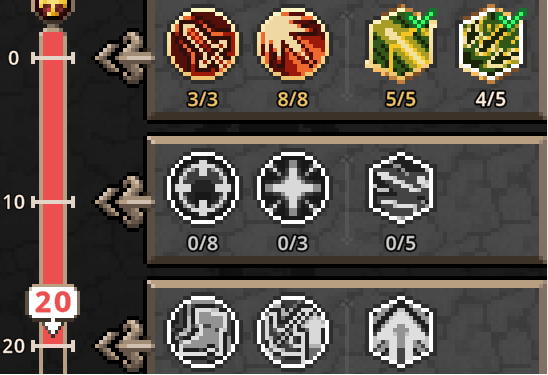 task bar hero ranger lvl 20 build
