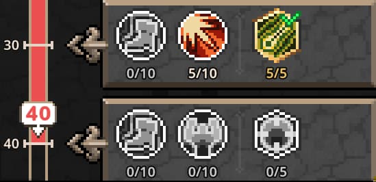 task bar hero ranger lvl 40 build