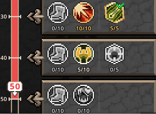 task bar hero ranger lvl 50 build