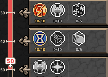 task bar hero sorcerer build lvl 50