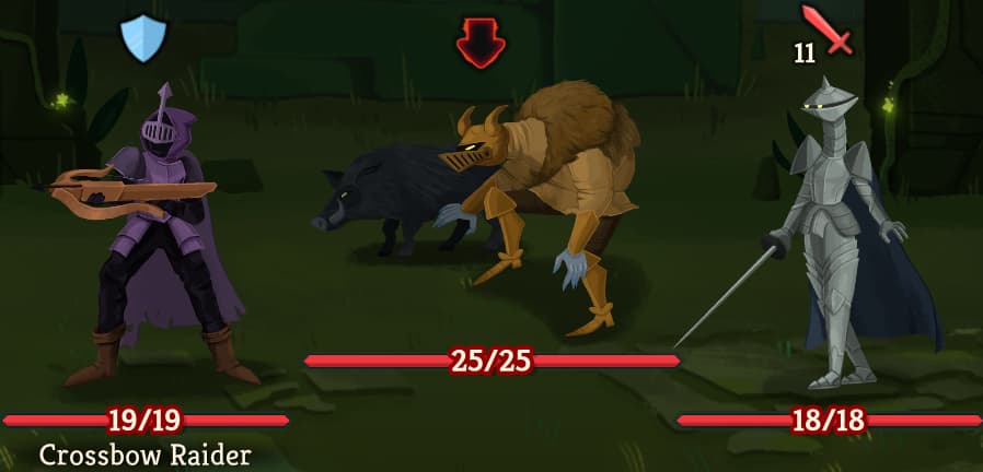 monsters act 1 overgrowth raider trio tracker