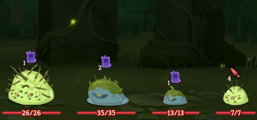 monsters act 1 overgrowth slime pack