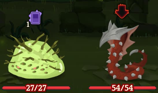 monsters act 1 overgrowth twig slime + slithering strangler