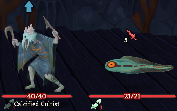 monsters act 1 underdocks calcified cultist toadpole