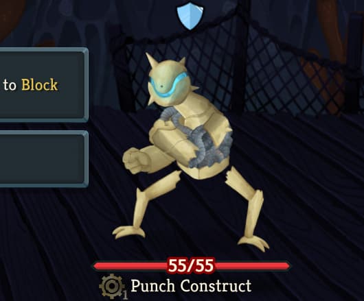 monsters act 1 underdocks punch construct