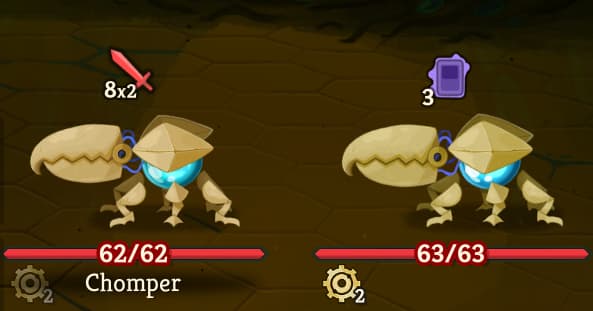 monsters act 2 chompers