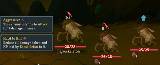 monsters act 2 exoskeleton trio