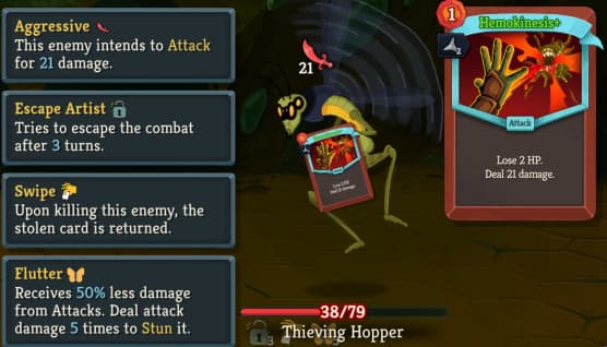 monsters act 2 thieving hopper stolen card