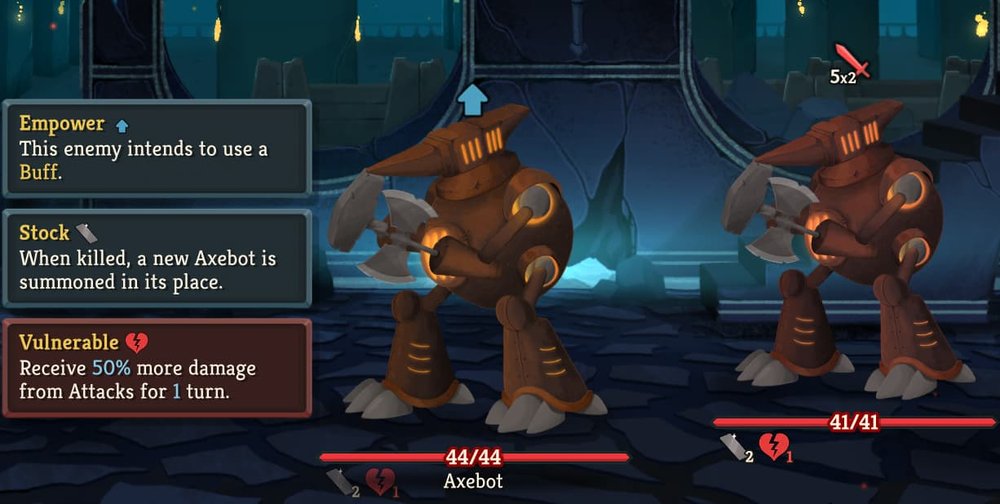 monsters act 3 axebots
