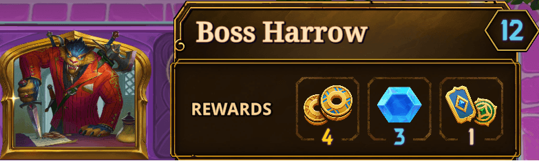 Bazaar Boss Harrow Lv 12