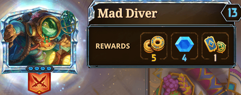 mad diver lv 13