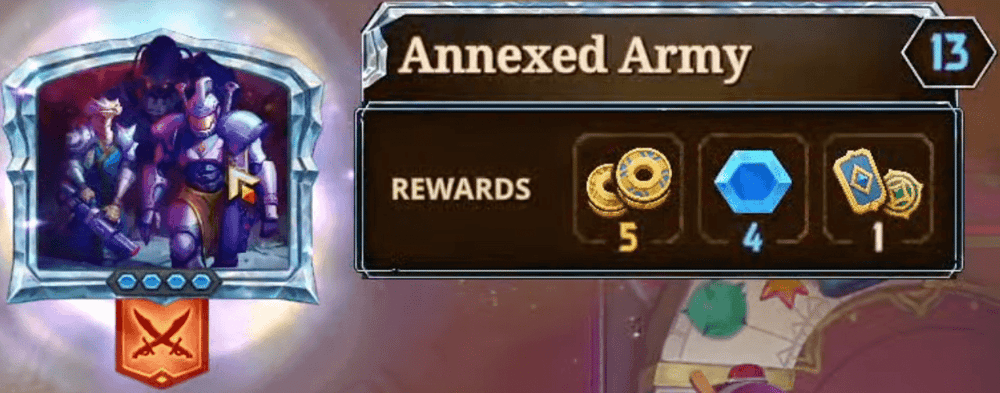 annexed army lvl 13