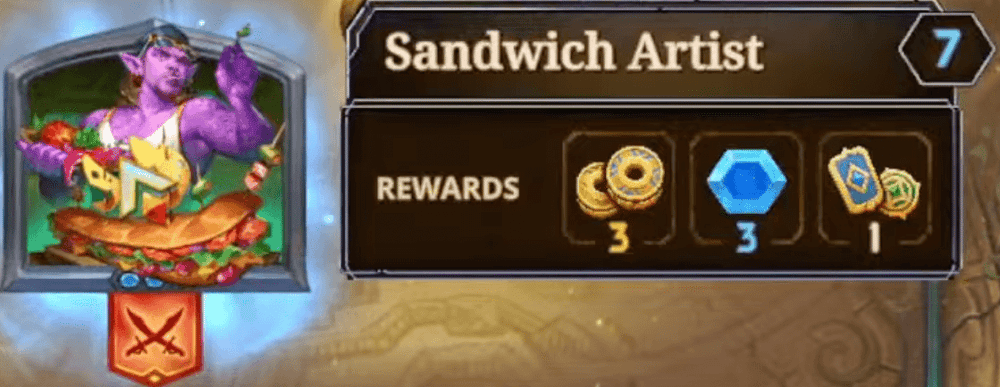 Bazaar Sandwich Artist Lv 7