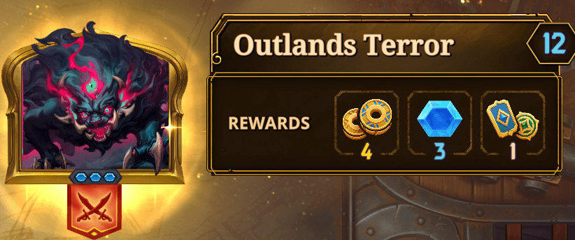 bazaar outlands terror lv 12
