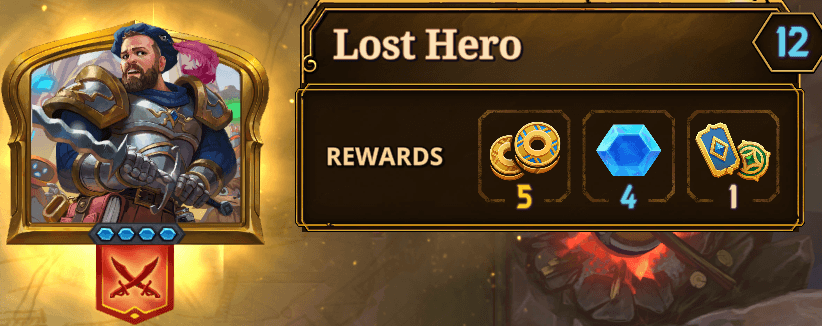 lost hero lv 12