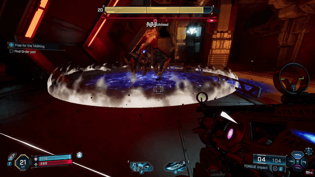 Ground Slam ability Bio Bulkhead