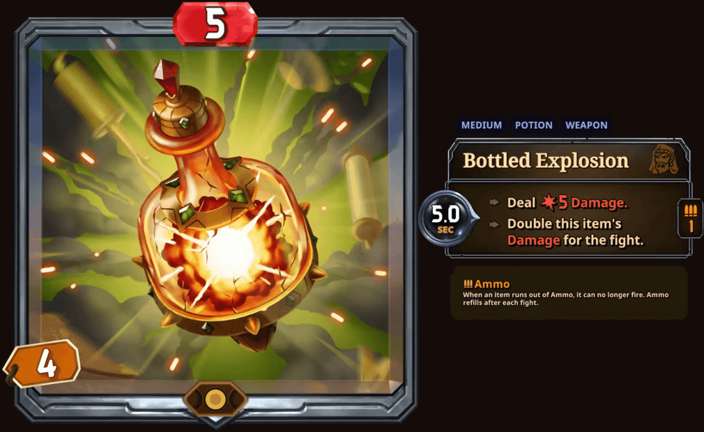 the bazaar bottled explosion