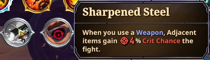 sharpened steel skill