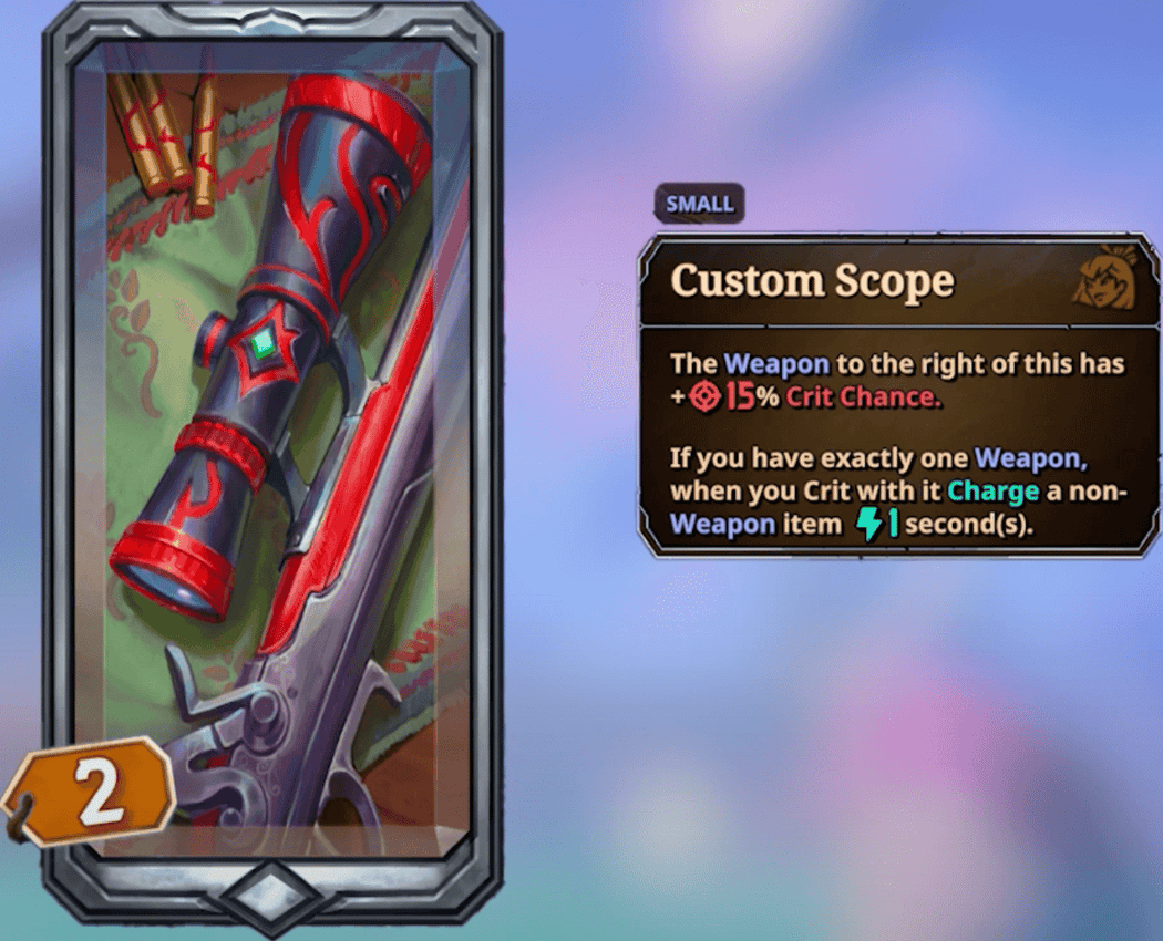 custom scope reveal