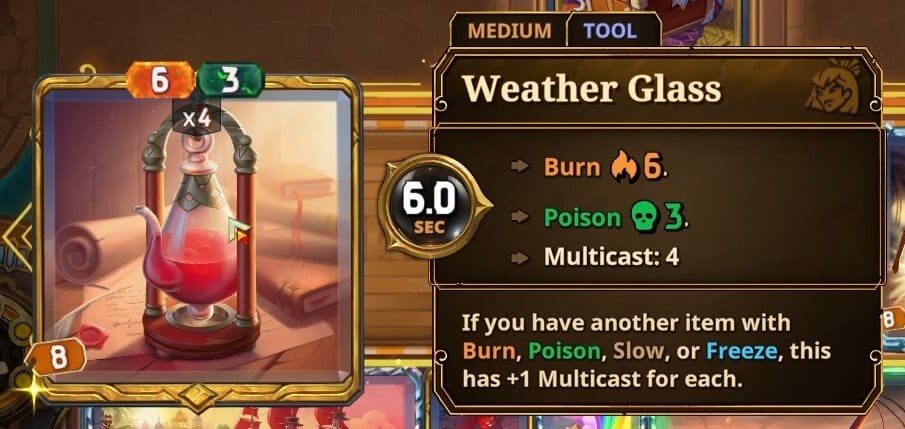 bazaar weather glass