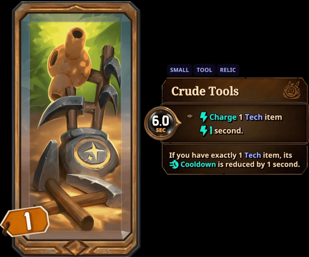 crude tools reveal