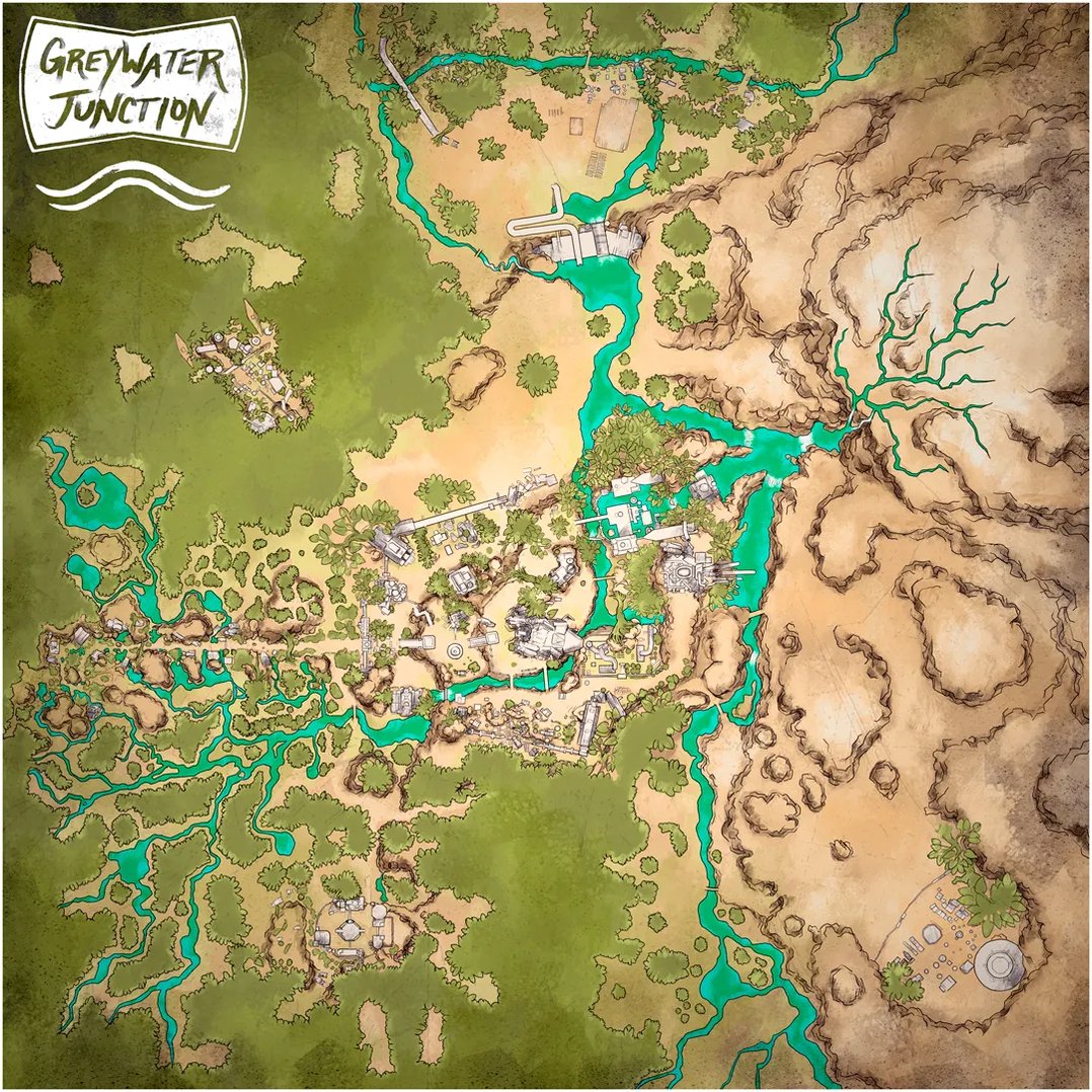 Echovision Live, Greywater junction map.
