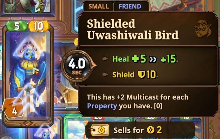 shielded uwashiwali bird