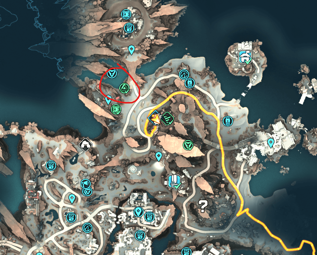 Ruined Sumplands Map