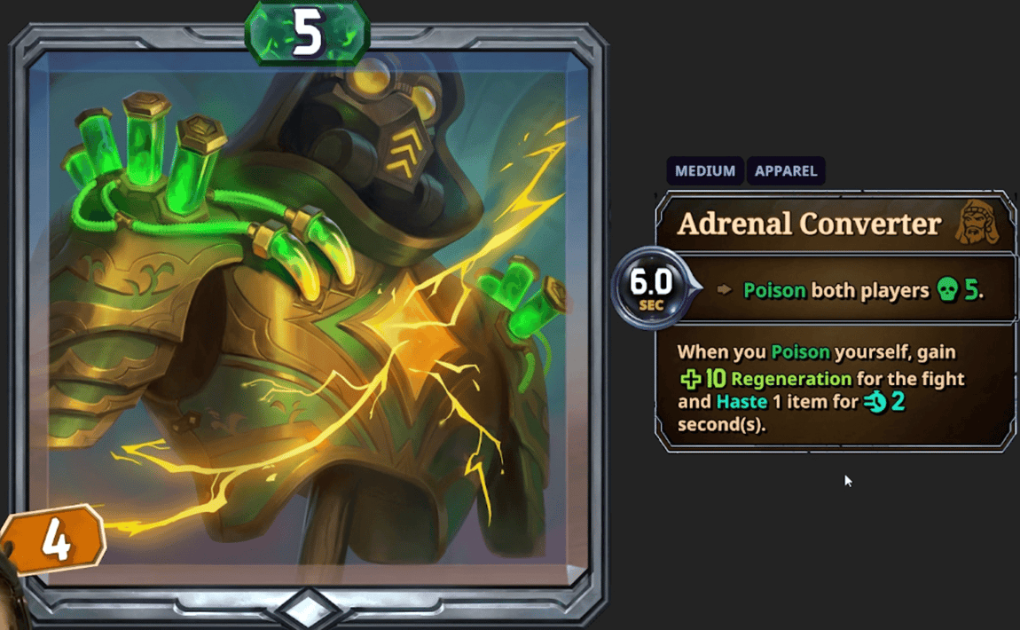 adrenal converter reveal