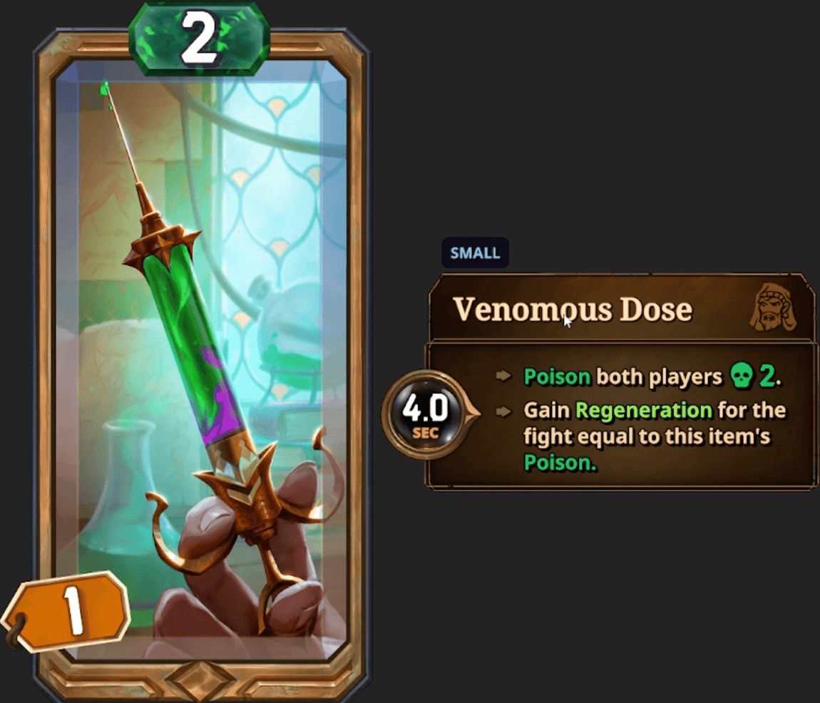 venomous dose reveal