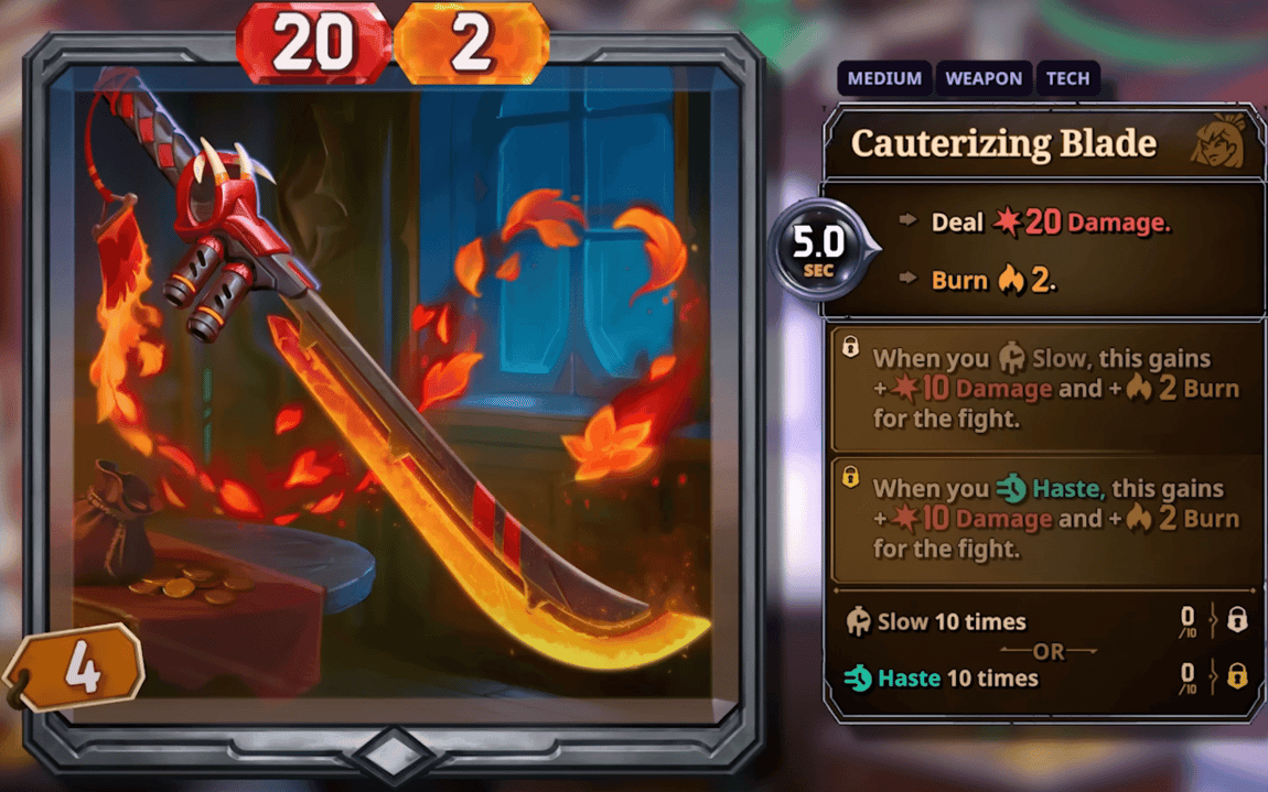 cauterizing blade reveal