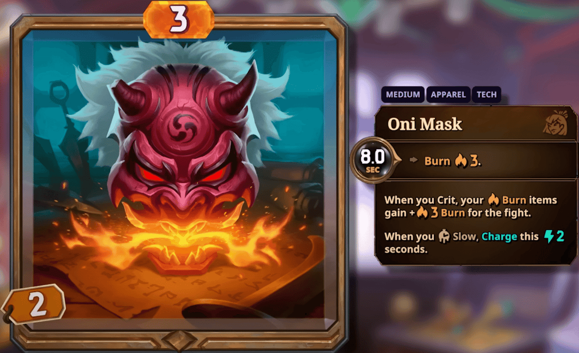 oni mask reveal