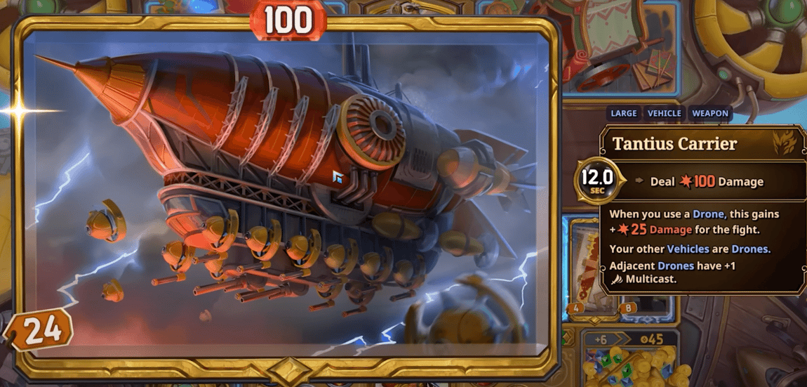 the bazaar tantius carrier reveal