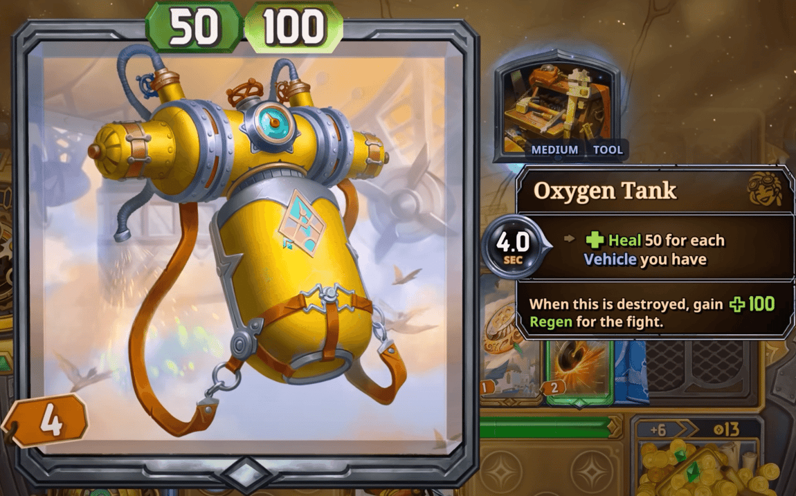 the bazaar oxygen tank reveal