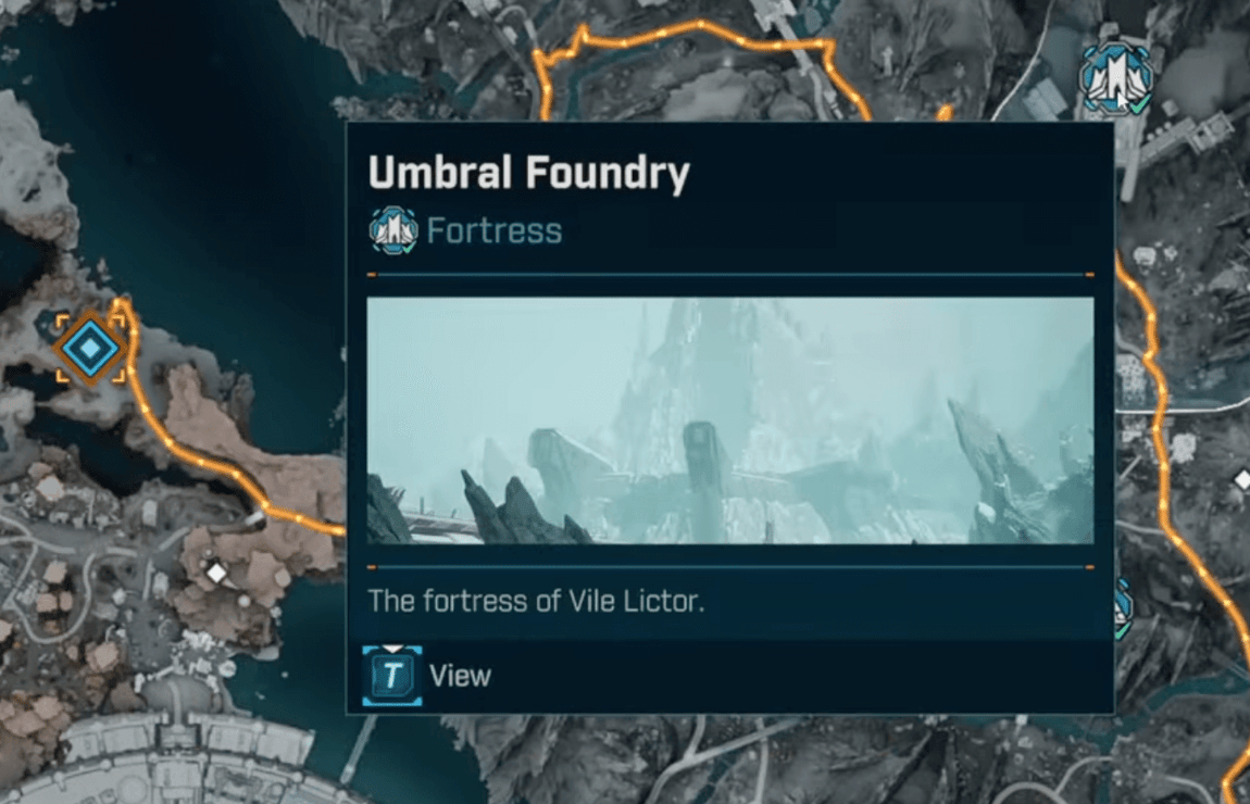 borderlands 4 umbral foundry location