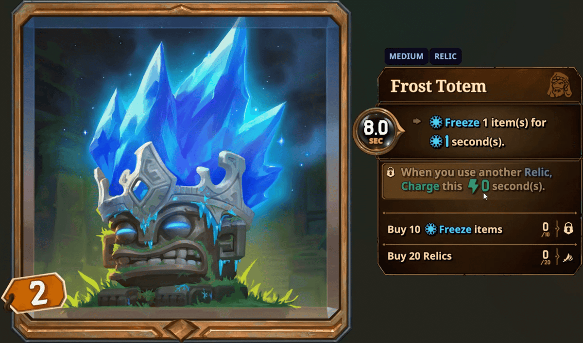 frost totem reveal