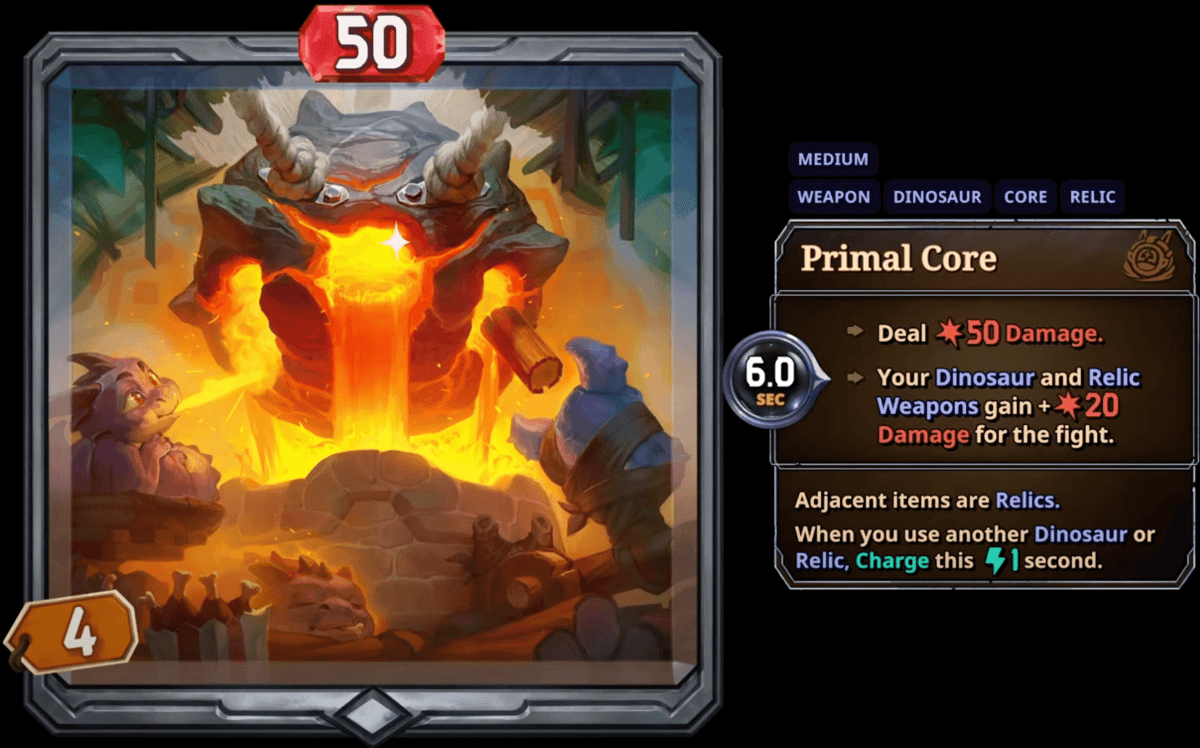 primal core reveal