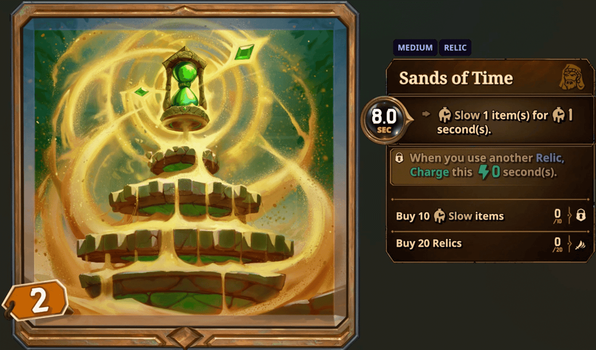 sands of time reveal