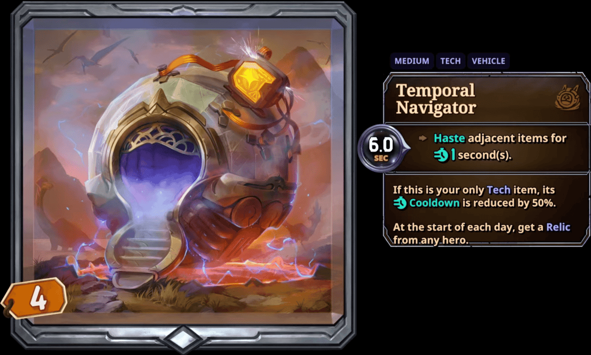 temporal navigator reveal