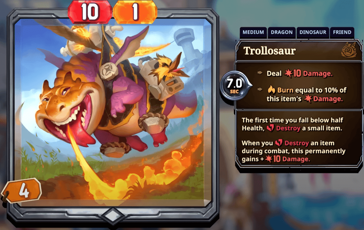 trollosaur reveal