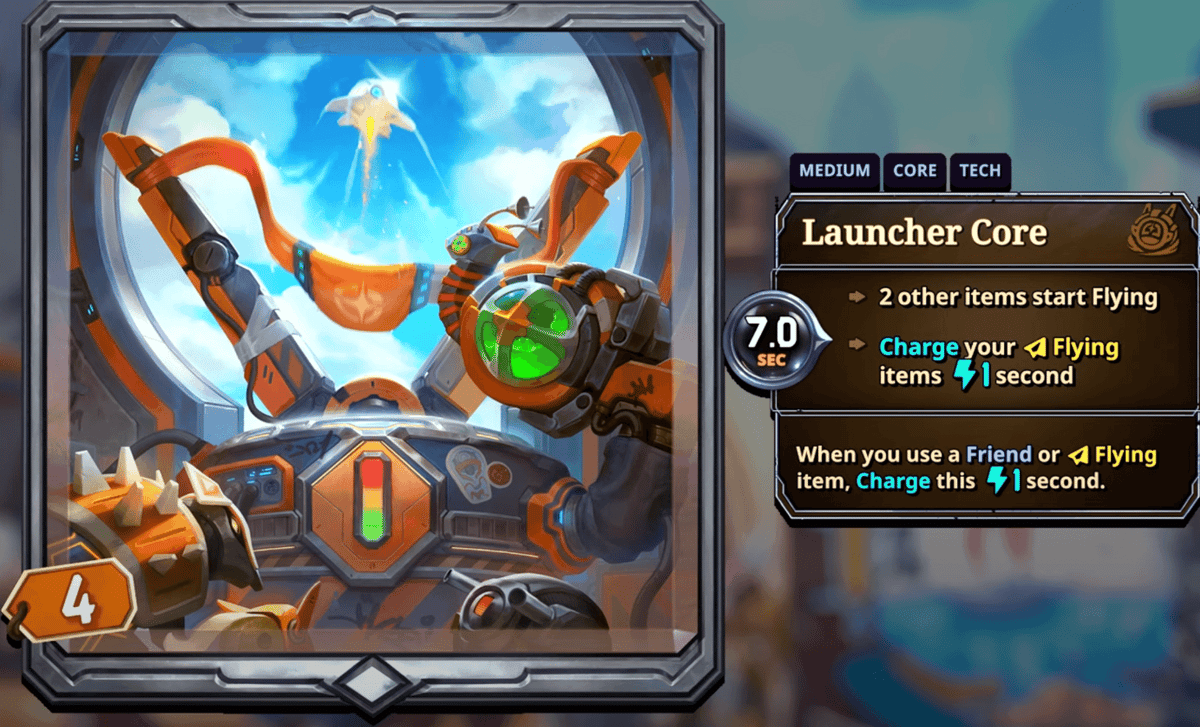 the bazaar launcher core reveal